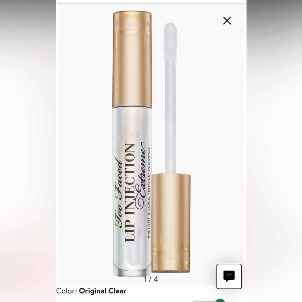 NIB Too Faced Lip Injection Extreme